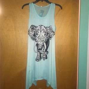 NWT Boutique Elephant Bling swim suit cover up!!